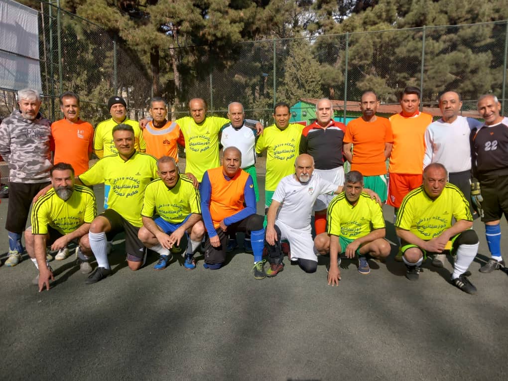 مسابقه دوستانه فوتسال با تیم پیشکسوتان خوزستانی های مقیم کرج 