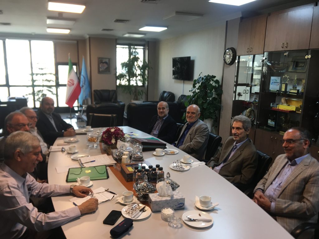 دیدار مهندس رستم پور ریاست سازمان شیلات ایران