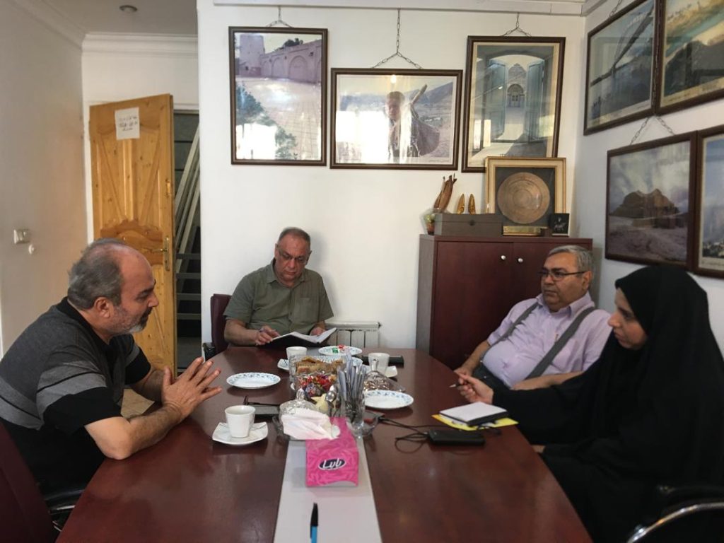 جلسه در مورد کاربرد پلاسما در صنعت شیلات