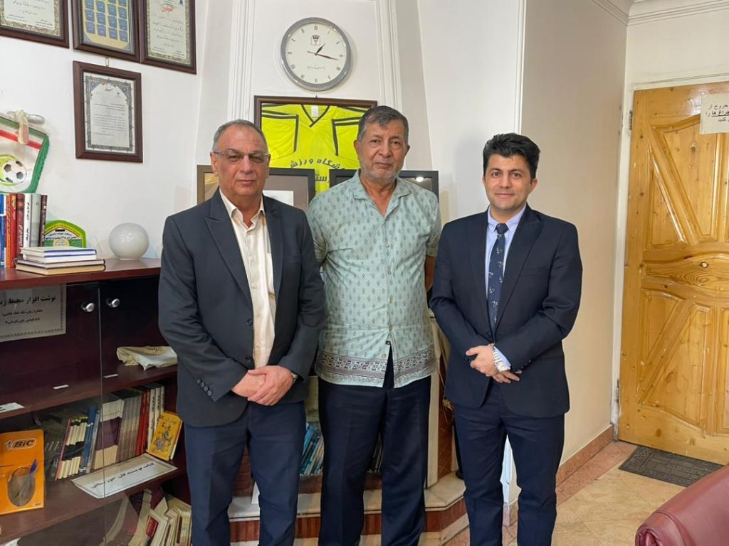 جلسه با آقایان شافعی و سلیمانی فعالان اموربیمه ای