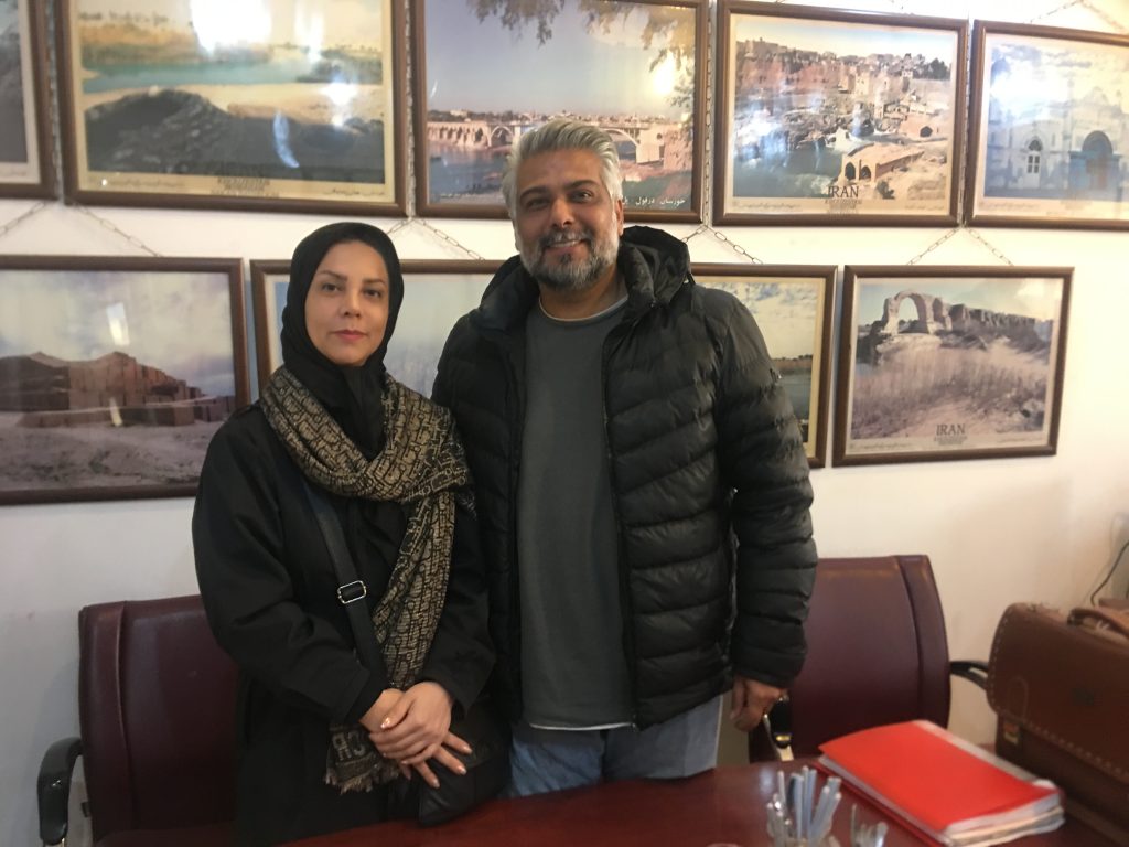 ملاقات و جلسه با آقای روزبهانی و بانو مرادی 